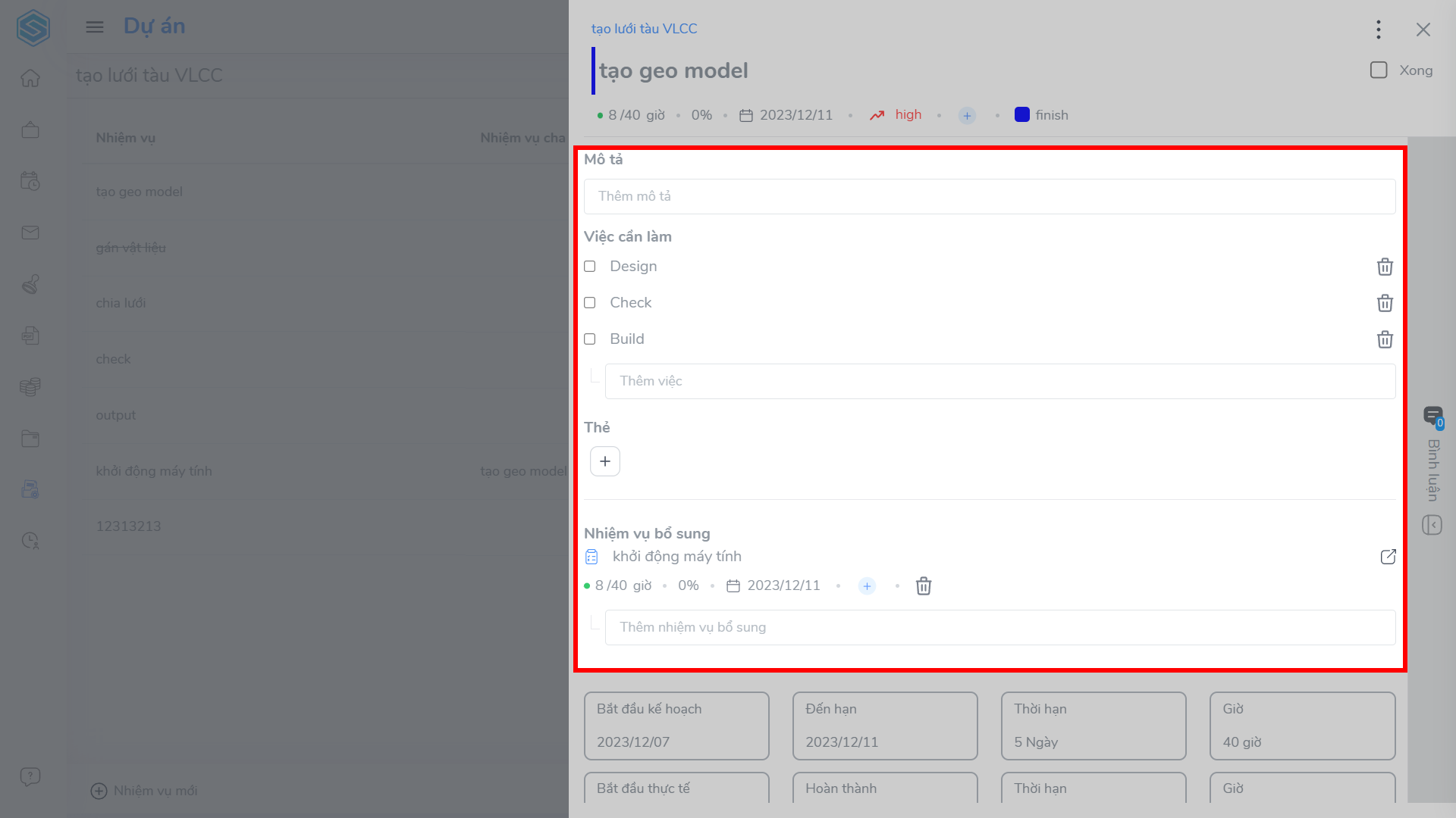 Task Report